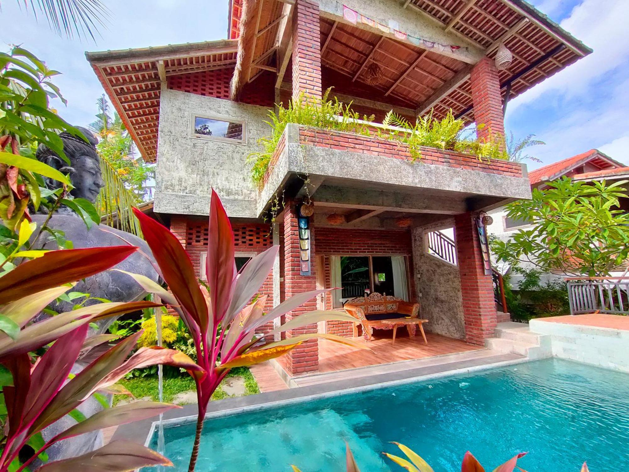 D'Nanda Villa ウブド エクステリア 写真