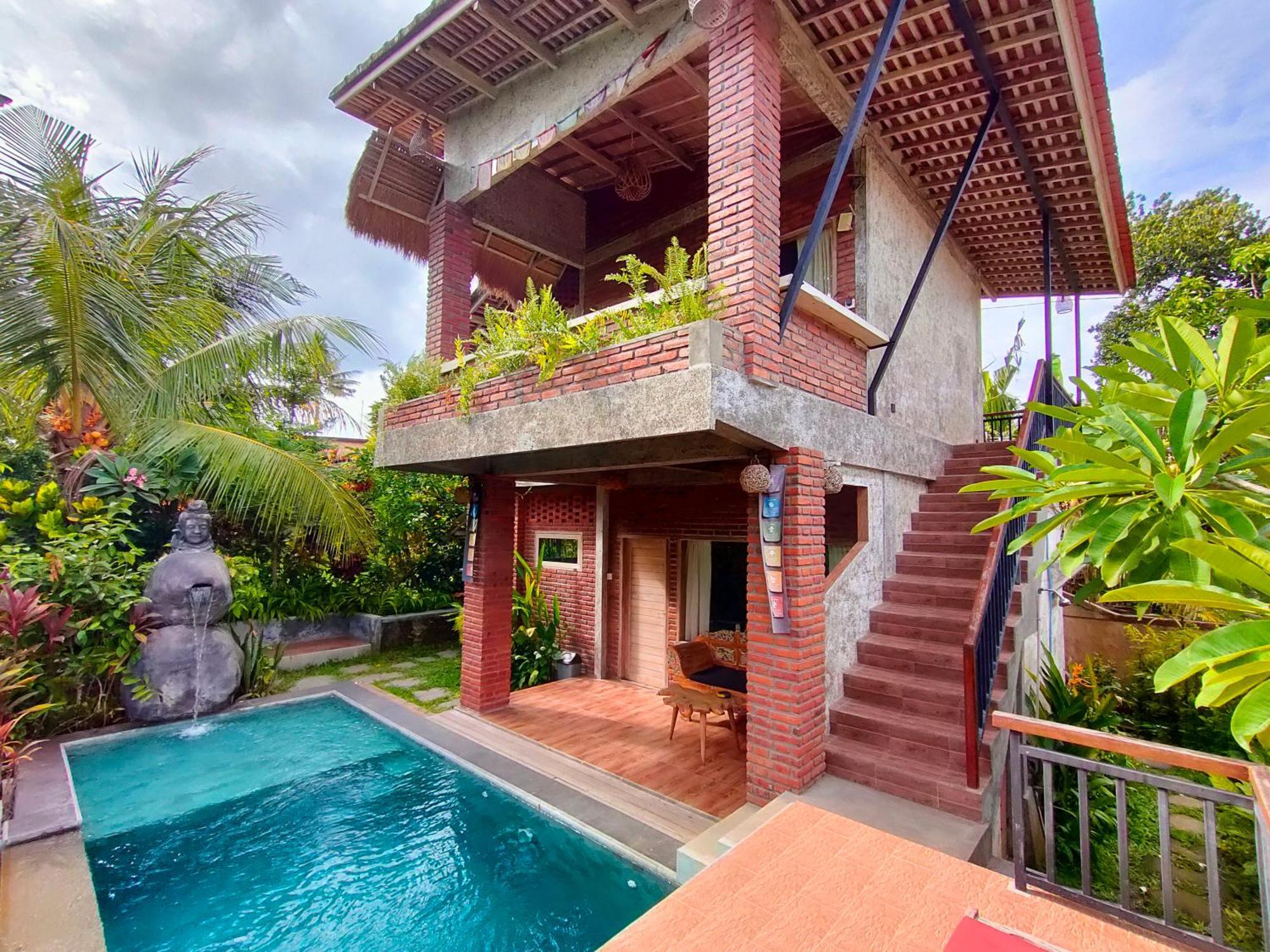 D'Nanda Villa ウブド エクステリア 写真